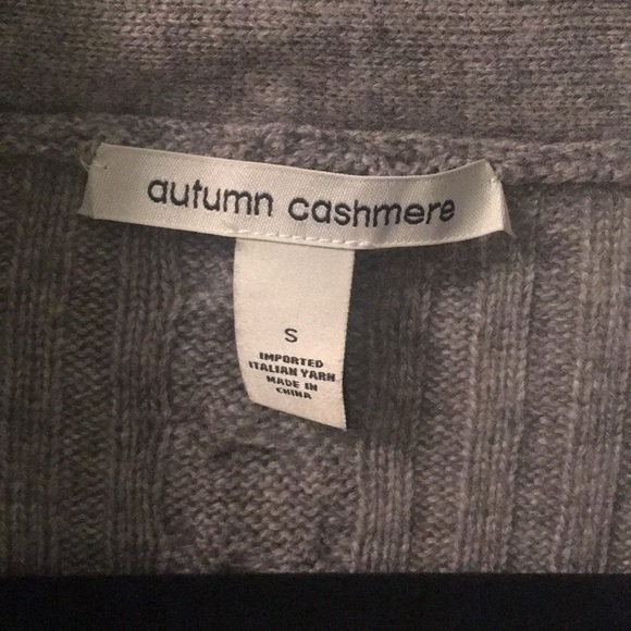 Grey Autumn Cashmere cardigan - Picture 5 of 6